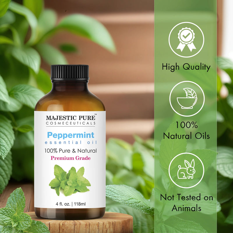 
  
    Peppermint Essential Oil | 100% Pure and Natural | 4 fl oz
  
