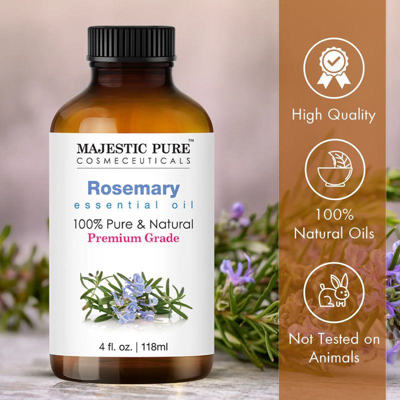
  
    Rosemary Essential Oil | 100% Pure and Natural | 4 fl oz
  
