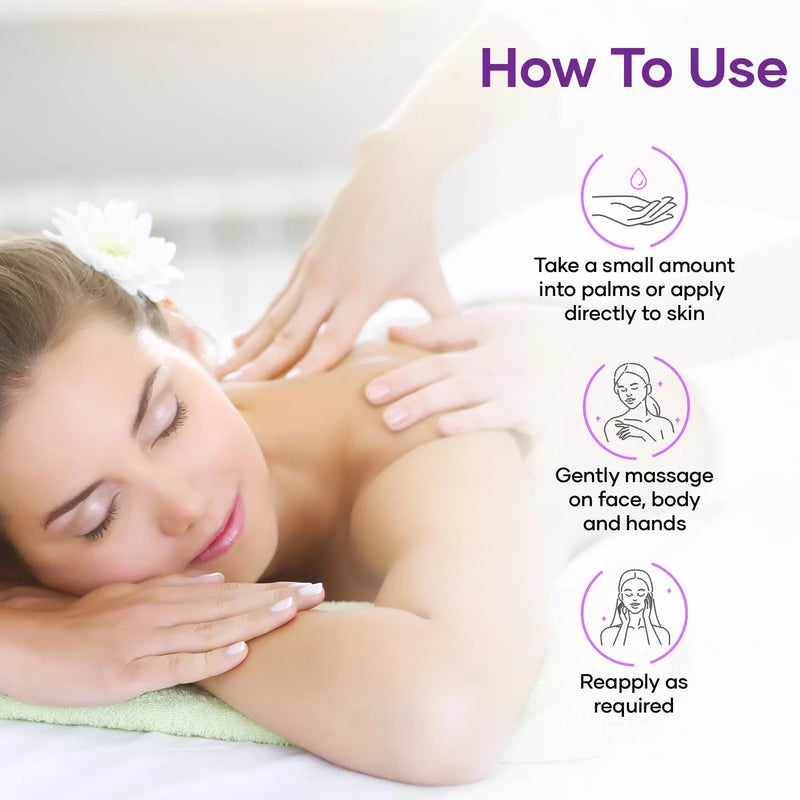 
  
    Sensual Massage Oil with Lavender Oil and Vitamin E | 8 fl oz
  
