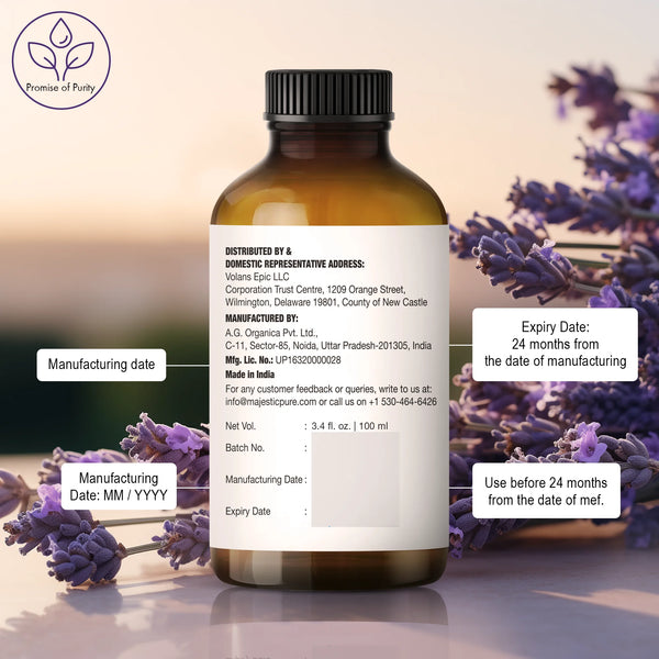 
  
    Lavender Essential Oil | 100% Pure and Natural | 3.4 fl oz
  
