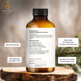 Cedarwood Essential Oil | 100% Pure and Natural | 4 fl oz