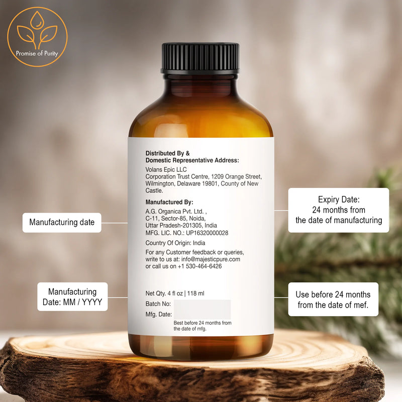 
  
    Cedarwood Essential Oil | 100% Pure and Natural | 4 fl oz
  
