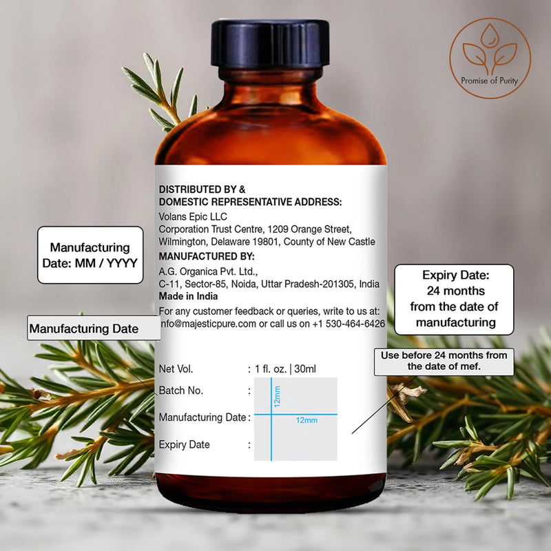 
  
    Rosemary Essential Oil | 100% Pure and Natural | 1 fl oz
  
