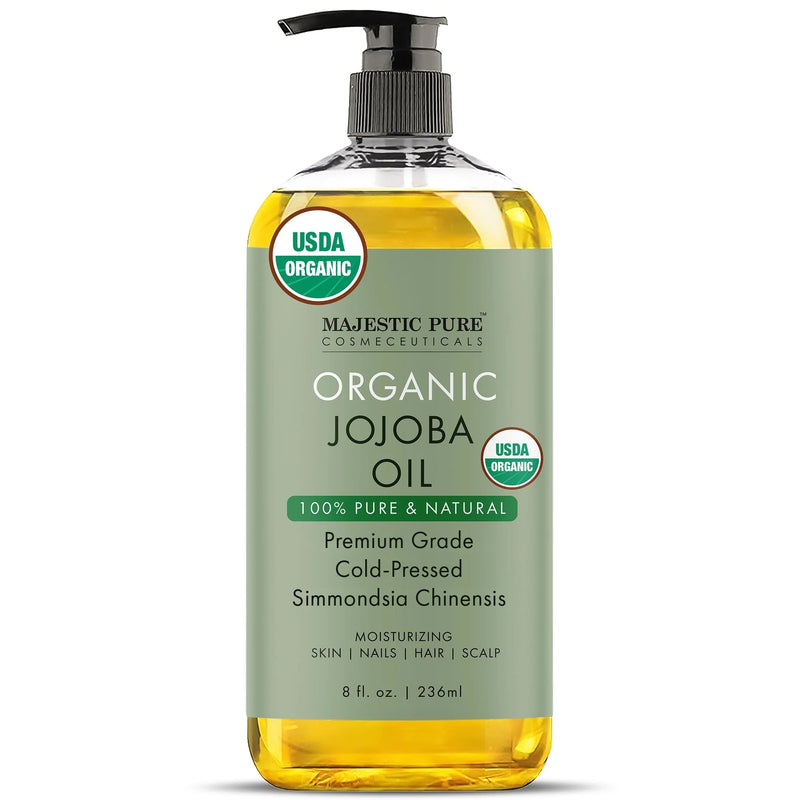 USDA Organic Jojoba Oil | 8 fl oz USDA Organic Jojoba Oil | 8 fl oz