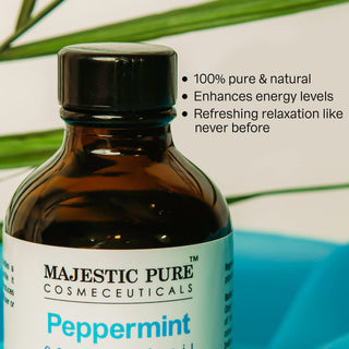 Peppermint Essential Oil, 4 fl oz (Pack of 2)