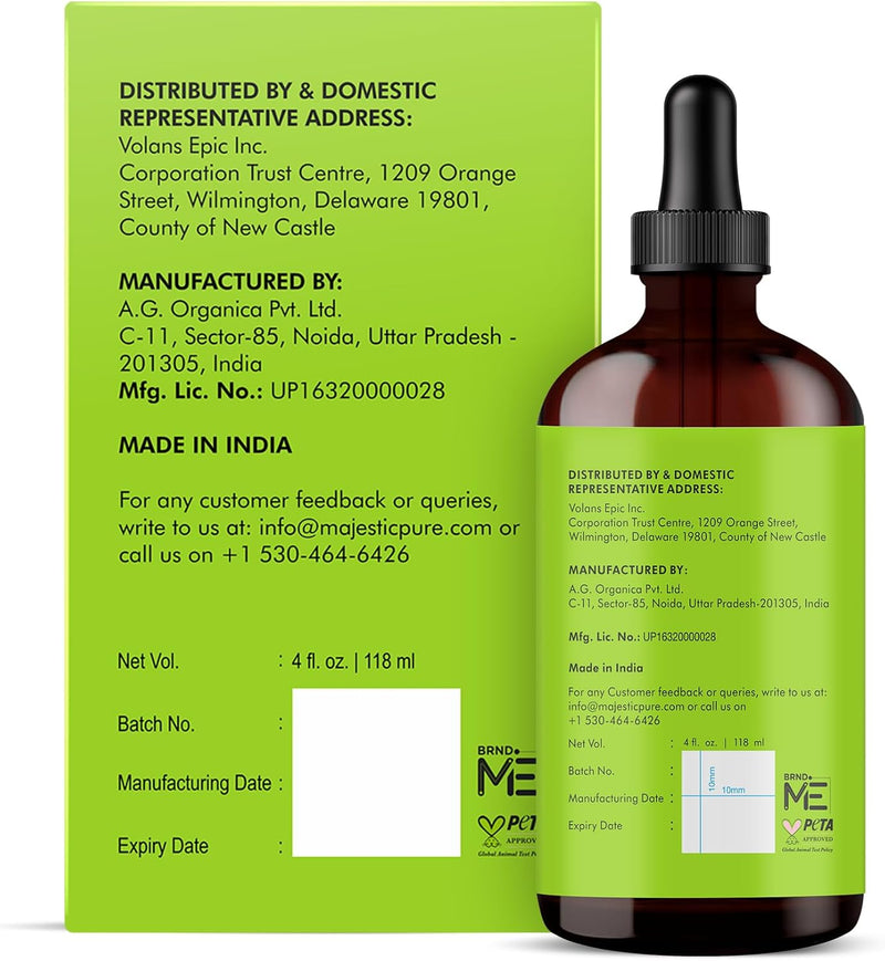 
  
    Amla Oil 4oz (118ml) Premium Carrier Oil with Dropper
  
