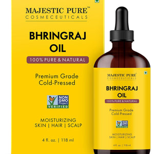 Bhringraj Premium Carrier Oil 4oz (118ml) With Dropper