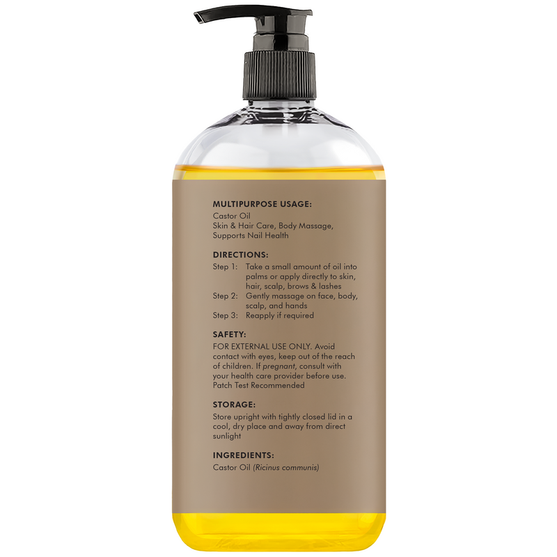 
  
    USDA Organic Castor Oil | 4fl oz
  
