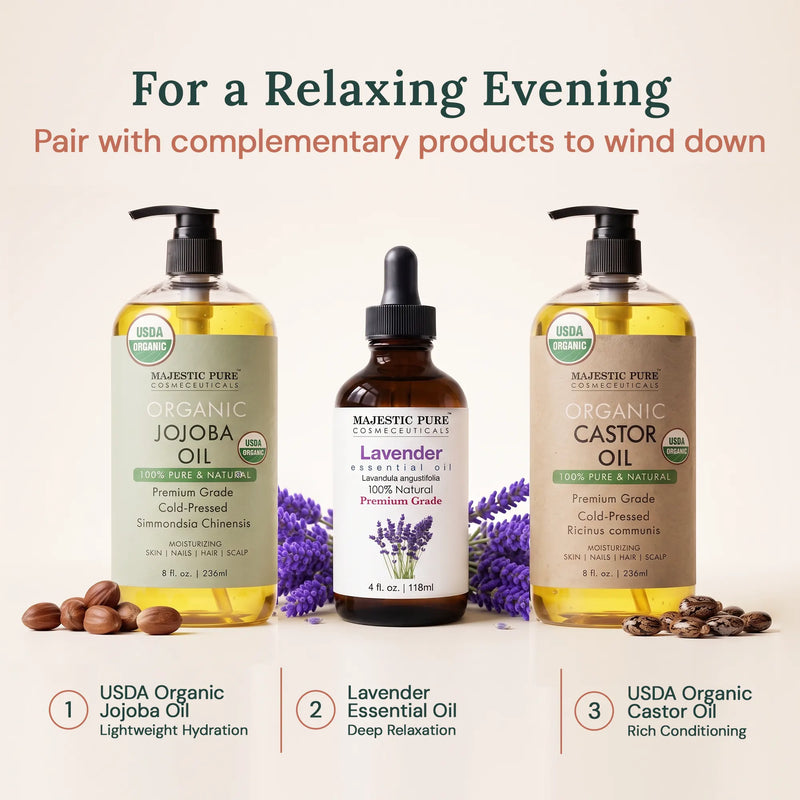 
  
    Lavender Essential Oil | 100% Pure and Natural | 4 fl oz
  
