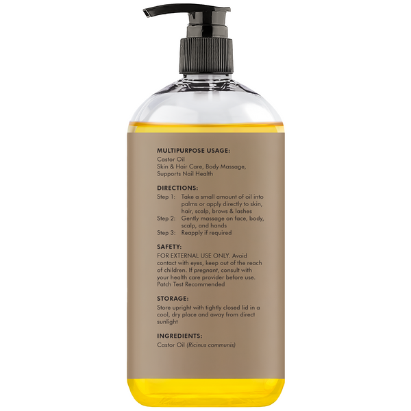 
  
    Organic Castor Oil | 4 fl oz
  
