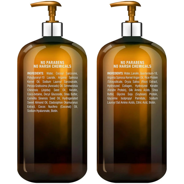 
  
    Argan Oil Shampoo & Conditioner | 16 fl oz each
  
