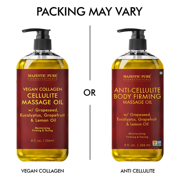 
  
    Anti-Cellulite Body Firming Massage Oil — Skin Toning and Elasticity Support — Majestic Pure
  
