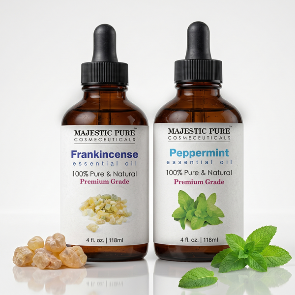 Frankincense and Peppermint Essential Oil Duo