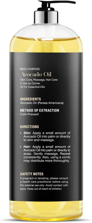 
  
    Avocado Oil - 100% Pure and Natural | 16 fl oz
  
