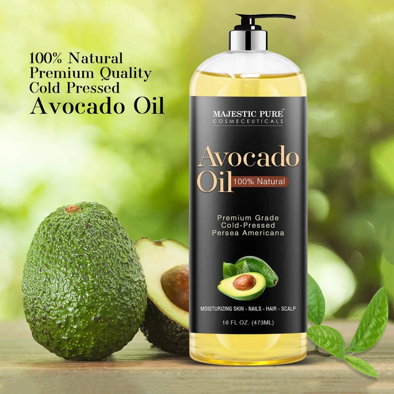 
  
    Avocado Oil - 100% Pure and Natural | 16 fl oz
  
