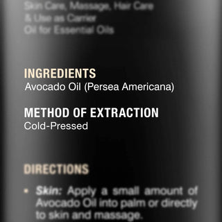 
  
    Avocado Oil - 100% Pure and Natural | 16 fl oz
  
