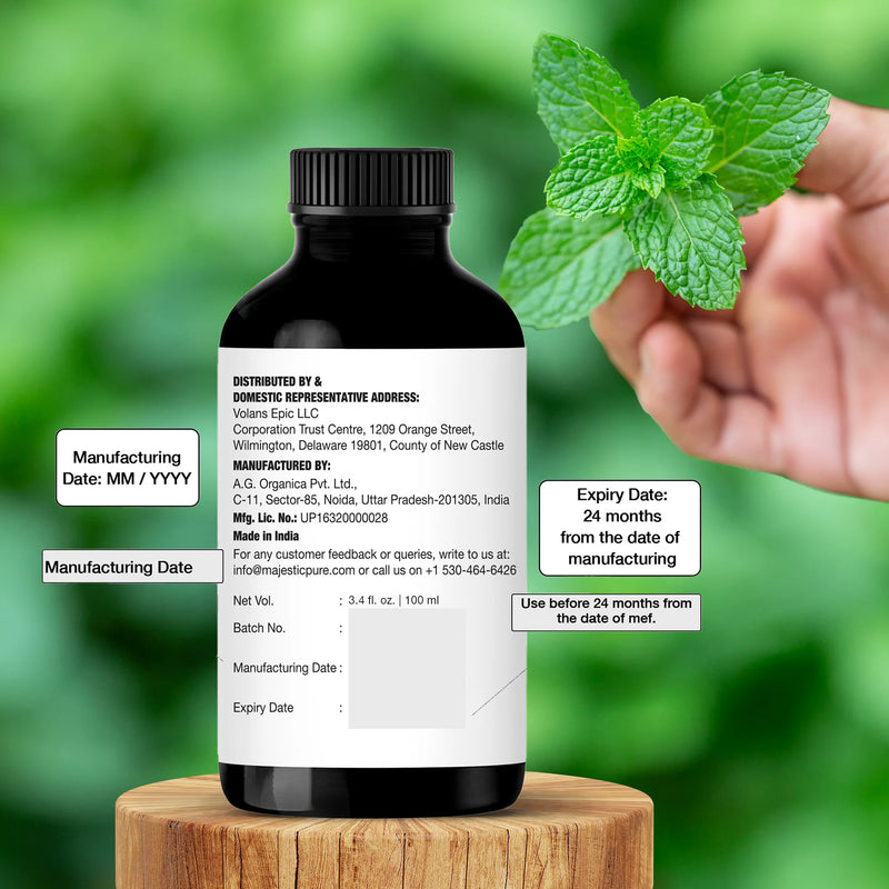 
  
    Peppermint Essential Oil |  100% Pure and Natural |  3.4 fl oz
  
