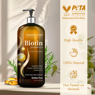 
  
    Biotin Shampoo with DHT-3 Blocker | 16 fl oz
  
