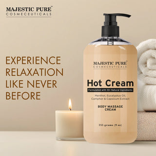 
  
    Hot Cream with Eucalyptus Oil and Menthol | 9 fl oz
  
