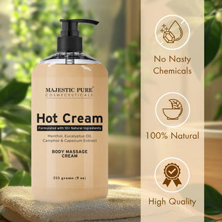 
  
    Hot Cream with Eucalyptus Oil and Menthol | 9 fl oz
  
