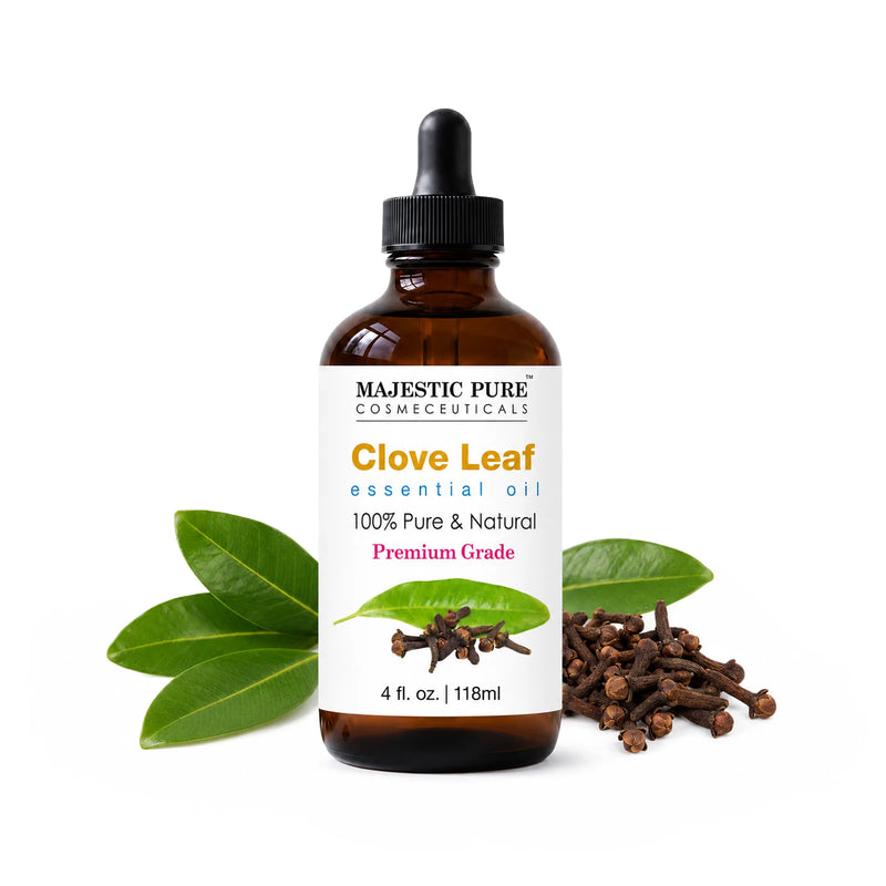 
  
    Clove Leaf Essential Oil | 100% Pure and Natural | 4 fl oz
  
