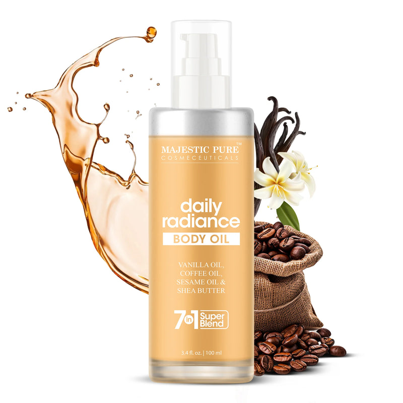 Daily Radiance Body Oil with Vanilla Oil and Shea Butter | 3.4 fl oz