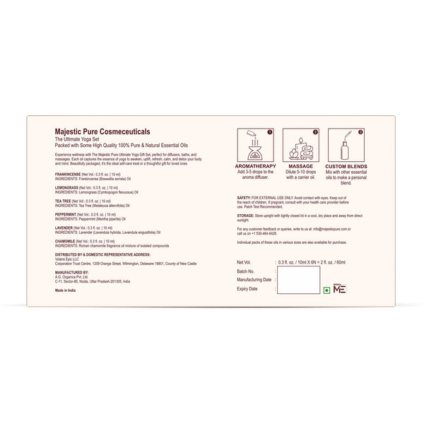 
  
    Yoga Essential Oil Gift Set | Pack of 6 - 3 fl oz each
  
