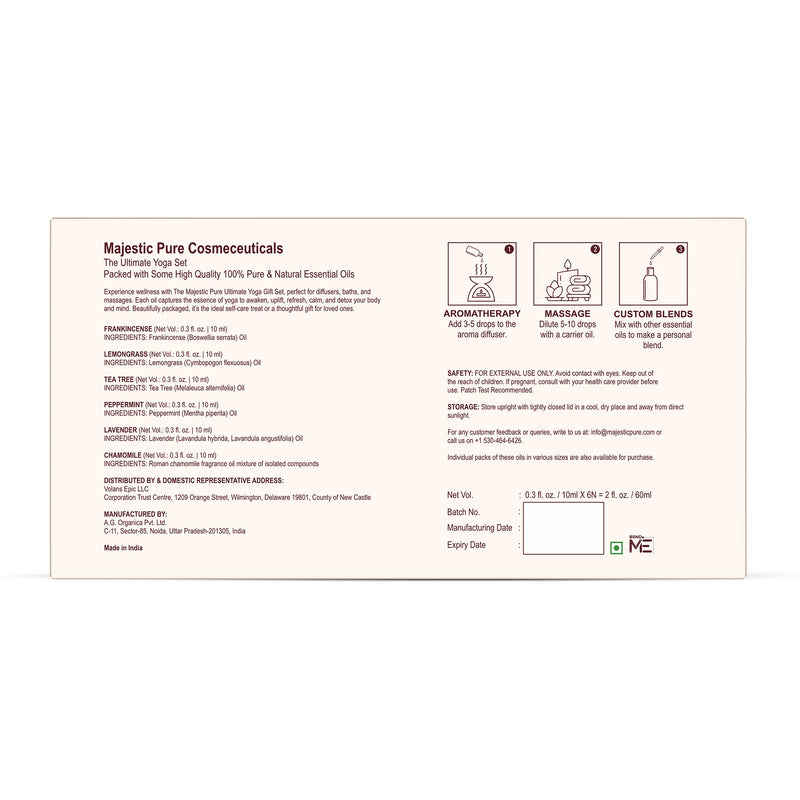 
  
    Yoga Essential Oil Gift Set | Pack of 6 - 3 fl oz each
  
