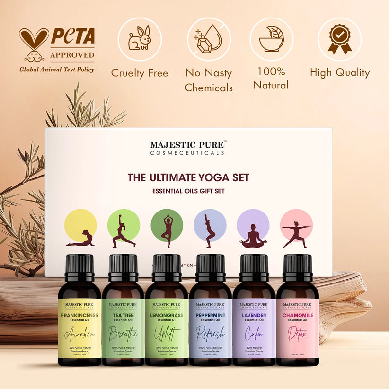 
  
    Yoga Essential Oil Gift Set | Pack of 6 - 3 fl oz each
  

