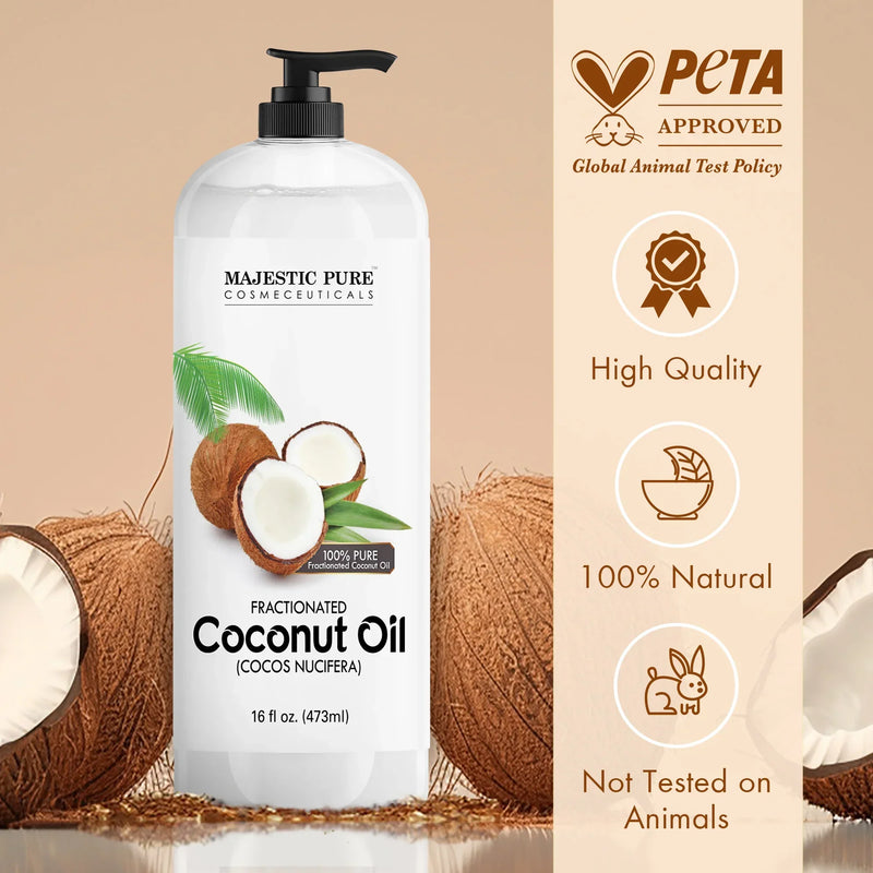 
  
    Fractionated Coconut Oil | 16 fl oz Pack of 2
  

