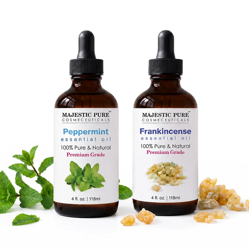 
  
    Frankincense and Peppermint Essential Oil Duo
  
