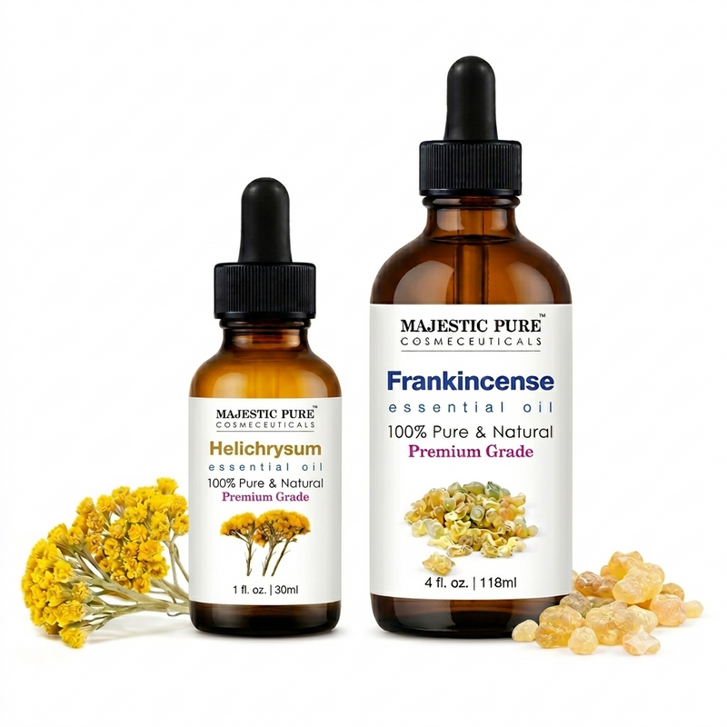 
  
    Helichrysum & Frankincense Essential Oil Duo
  
