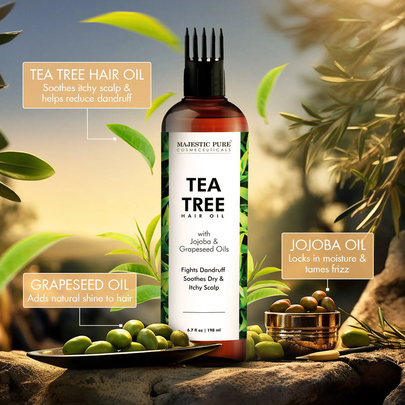 
  
    Tea Tree Hair Oil | 6.7 fl oz
  
