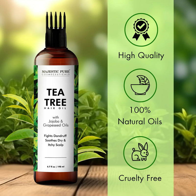 
  
    Tea Tree Hair Oil | 6.7 fl oz
  

