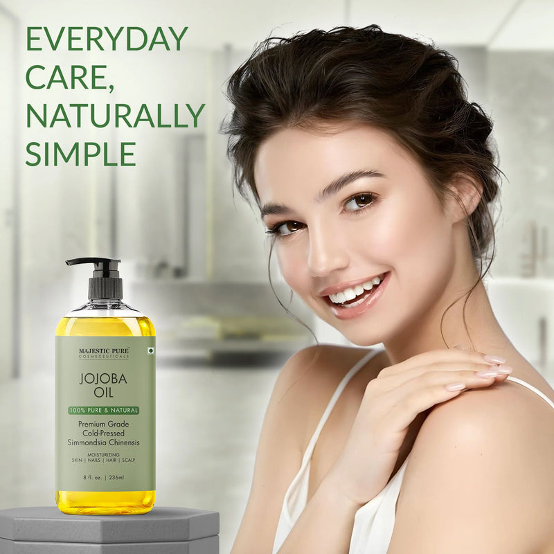 
  
    Organic Castor Oil & Jojoba Oil — Hair Growth and Scalp Nourishment — Majestic Pure
  

