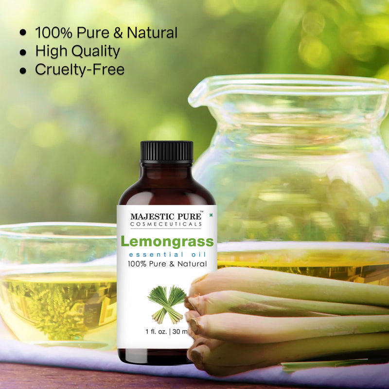 
  
    Lemongrass Essential Oil | 100% Pure and Natural | 1 fl oz
  

