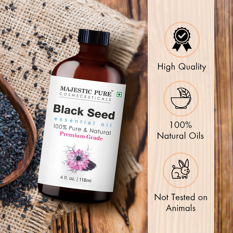 
  
    Black Seed Essential Oil |  100% Pure and Natural | 4 fl oz
  
