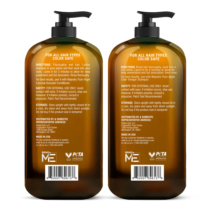 
  
    Apple Cider Vinegar Shampoo & Coconut Avocado Conditioner Set | 16 fl oz each
  
