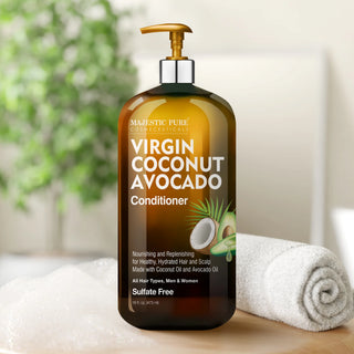 Avocado Hair Mask with Coconut Oil | 16 oz