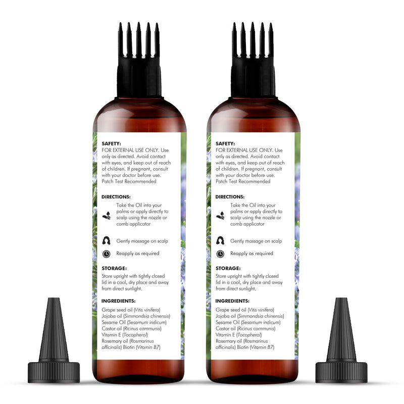 
  
    Rosemary Hair Oil With Biotin | 6.7 Fl Oz (Pack of 2)
  
