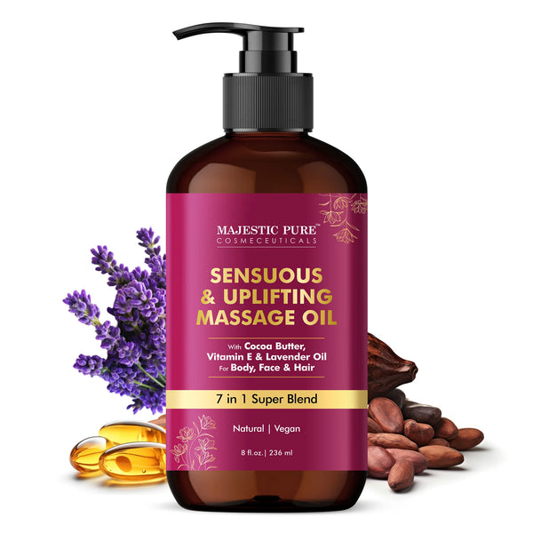 Sensuous Cocoa Massage Oil - 8 fl oz