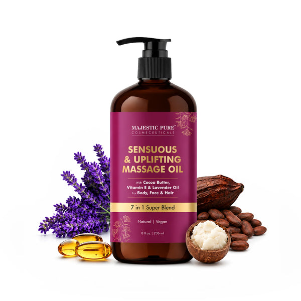 Sensuous Cocoa Massage Oil - 8 fl oz