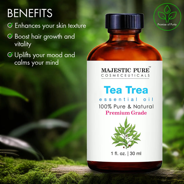 
  
    Tea Tree Essential Oil | 100% Pure and Natural | 1 fl oz
  
