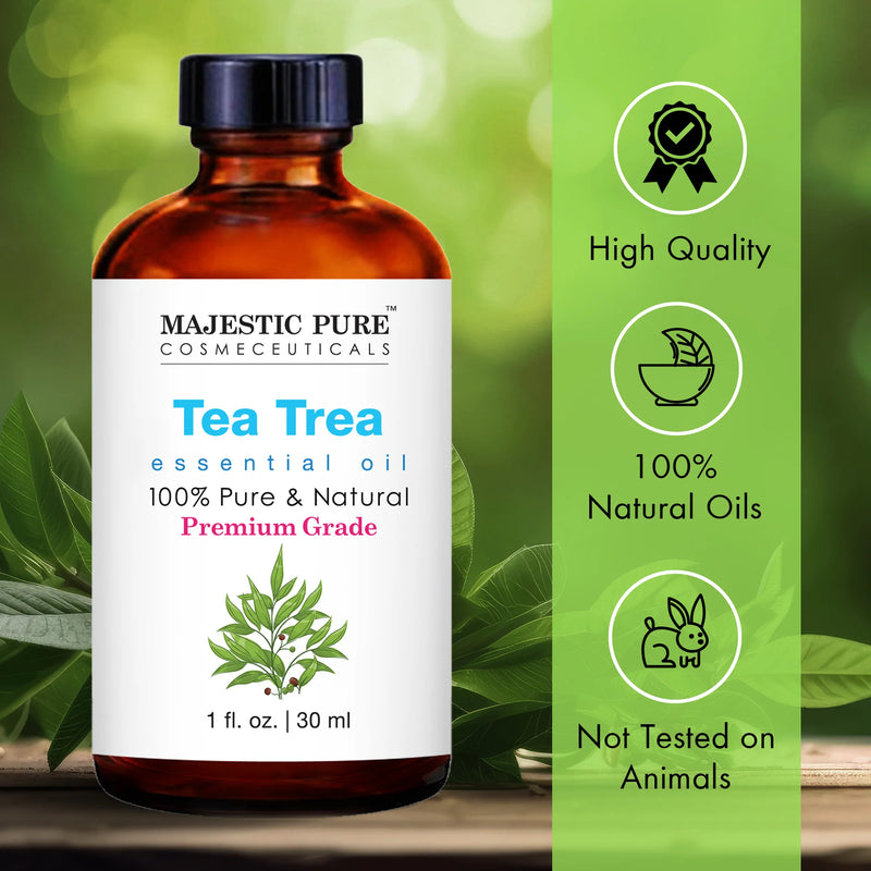 
  
    Tea Tree Essential Oil | 100% Pure and Natural | 1 fl oz
  
