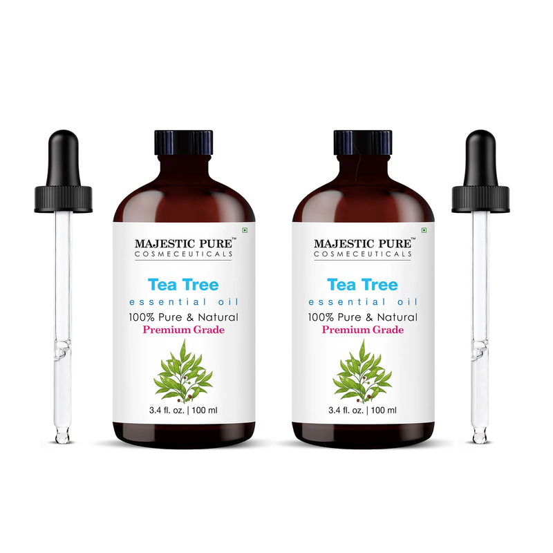 
  
    Tea Tree Essential Oil | 100% Pure and Natural | 3.4 Fl Oz | Pack of 2
  
