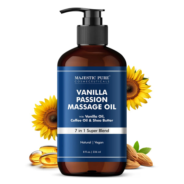 Vanilla Passion Massage Oil  | 8 fl oz