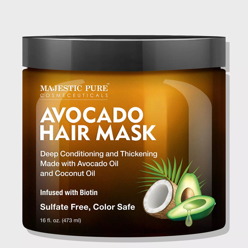 
  
    Avocado Hair Mask with Coconut Oil | 16 oz
  
