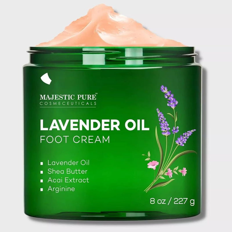 
  
    Lavender Oil Foot Cream with Shea Butter | 8 oz
  
