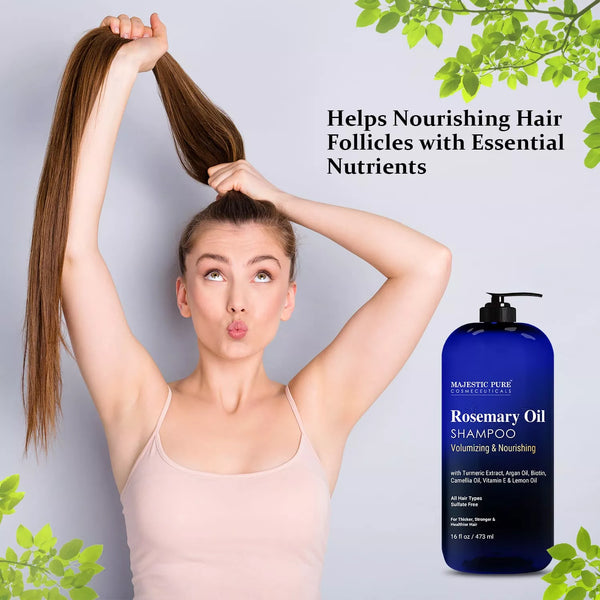 
  
    Rosemary Oil Shampoo with Biotin | 16 fl oz
  
