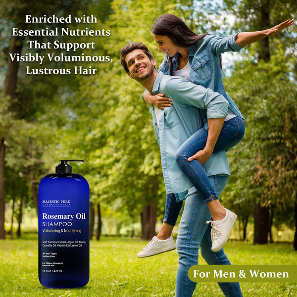 
  
    Rosemary Oil Shampoo with Biotin | 16 fl oz
  
